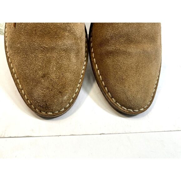 Vtg Guess by Georges Mariano Animal Print Pony Hair Suede Boots Sz 8 - Picture 7 of 12